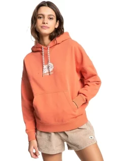 Outlet β Quiksilver Organic Oversized Hoodie Guava π€©