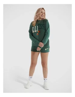Top 10 😍 Ellesse Meno Sweatshirt In Dark Green ❤️