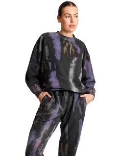 Buy 🎉 Emerge 👩 Woman Frida Paint Dye Sweatshirt In Multi ⌛