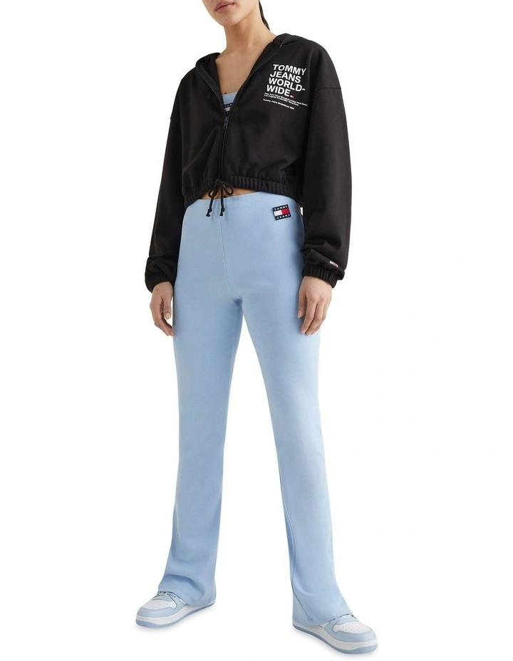 Cheapest π Tommy π Jeans Crop Worldwide Zip Thru In Black π