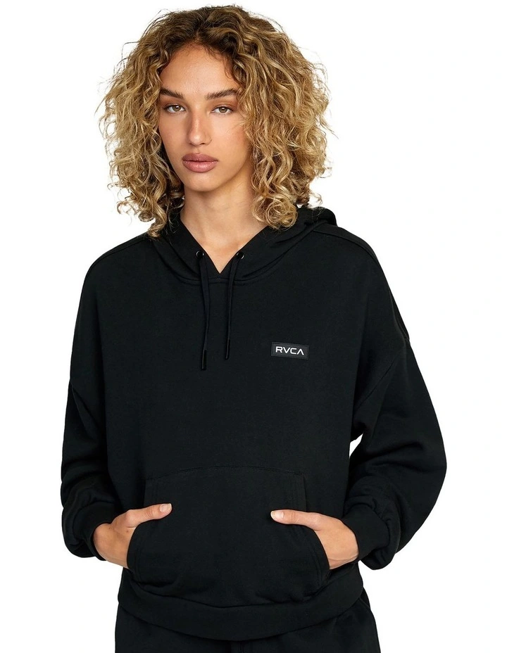 Best Pirce π RVCA VA Essential Hoodie In Black π§¨