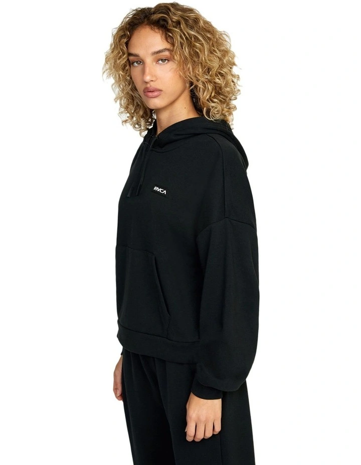 Best Pirce π RVCA VA Essential Hoodie In Black 𧨠- Image 3