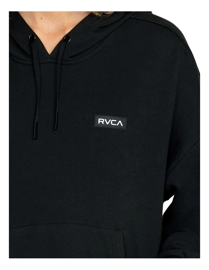 Best Pirce π RVCA VA Essential Hoodie In Black 𧨠- Image 4