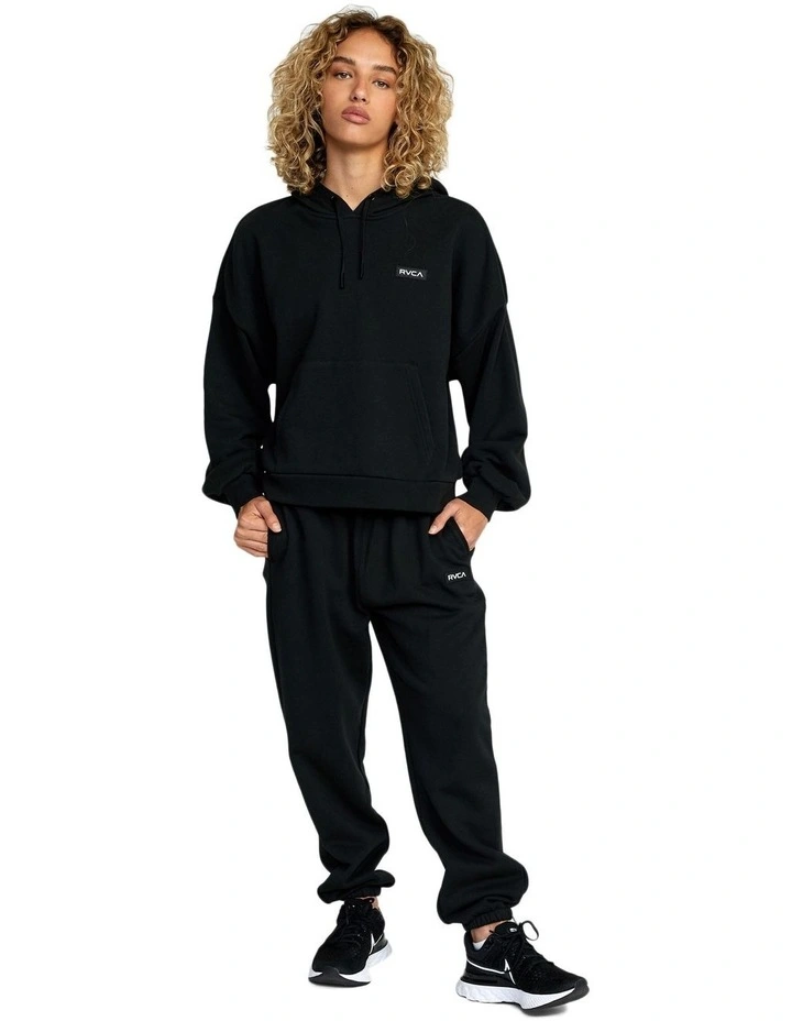 Best Pirce π RVCA VA Essential Hoodie In Black 𧨠- Image 5