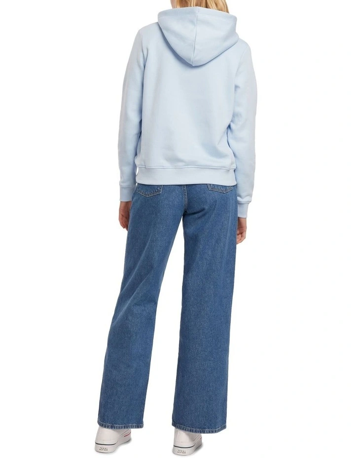 Wholesale π Tommy π Jeans Linear Logo Hoodie In Chambray Blue π₯° - Image 2