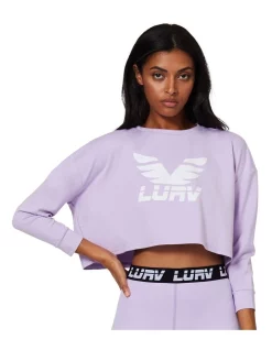Flash Sale 😍 L'URV Half Time Cropped Sweat 🥰