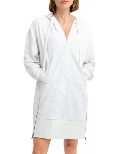 Cheapest 💯 Belle & Bloom Low Tide Hoodie 👗 Dress Grey 🎉