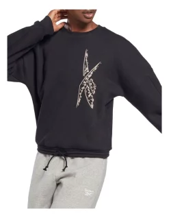 Coupon ❤️ Reebok Safari Sweater In Black 🤩