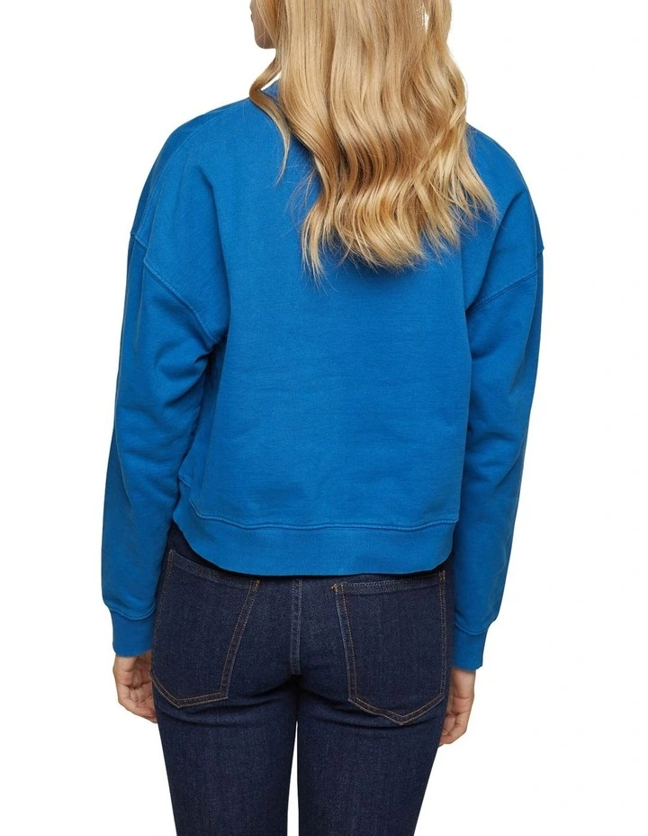 Flash Sale π Oxford Quinn Sweatshirt Blue π - Image 3