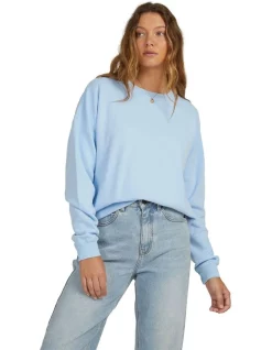 Best Pirce 😍 Billabong Od Crew Sweatshirt Light Blue 👏