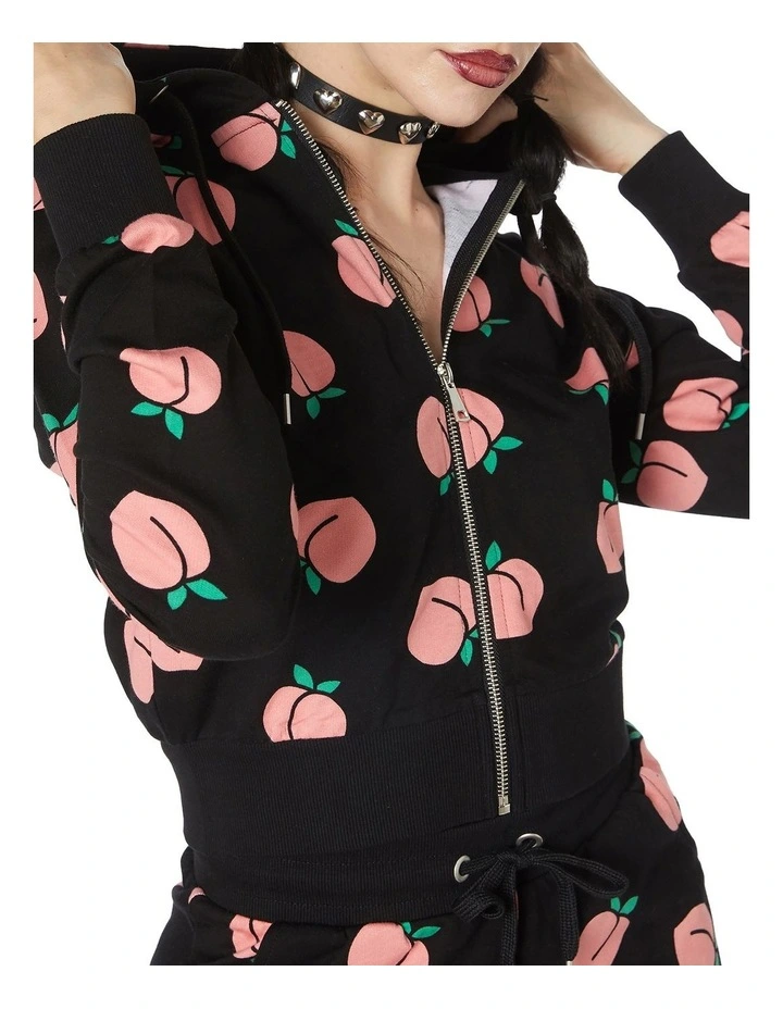 Hot Sale π Dangerfield You Peach Cotton Hoodie Black π― - Image 4