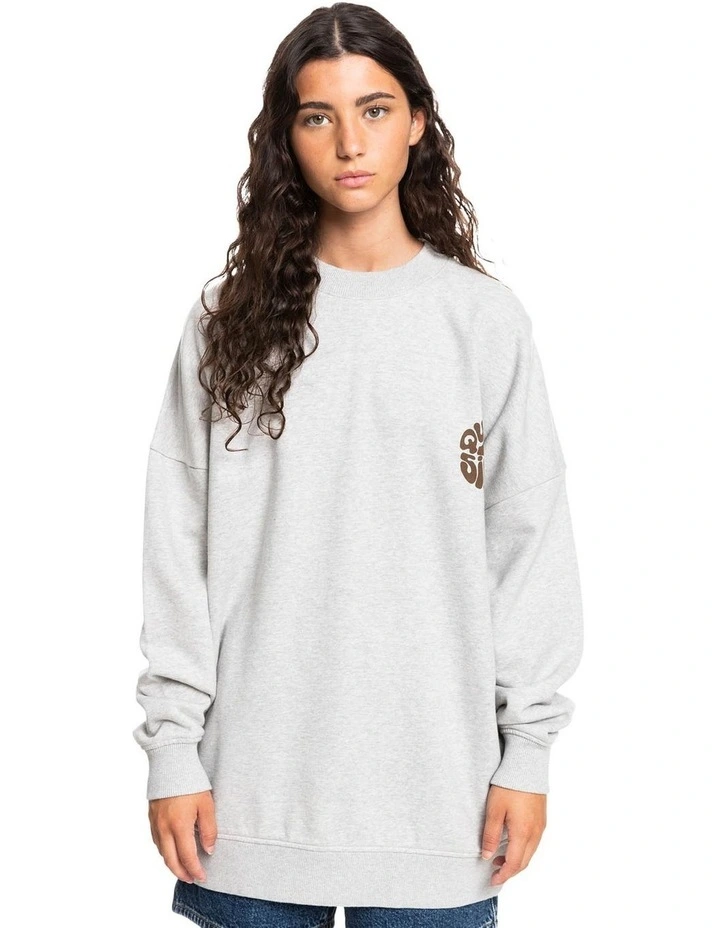 Wholesale β Quiksilver No Limites Sweatshirt Light Grey Heather π