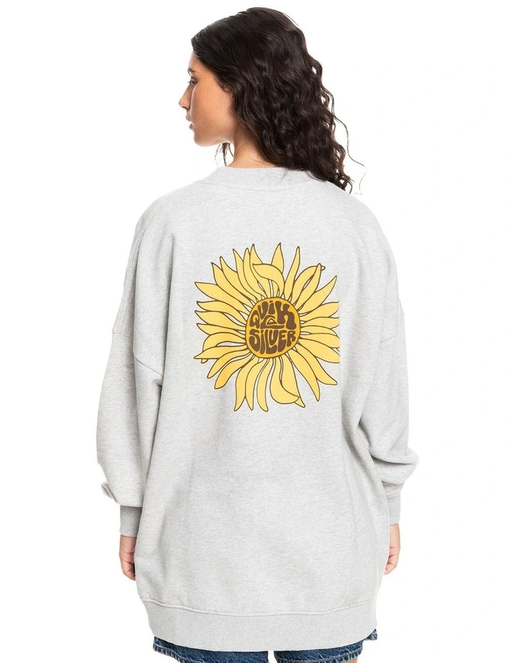 Wholesale β Quiksilver No Limites Sweatshirt Light Grey Heather π - Image 3