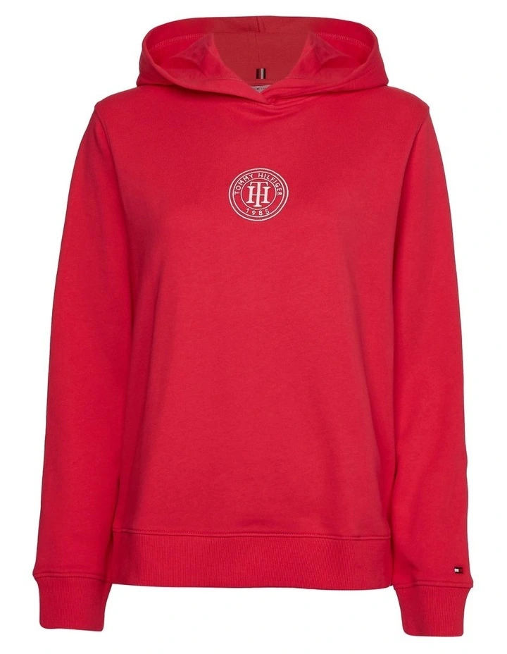 Deals π Tommy Hilfiger Regular Circle Hoodie In Red π€© - Image 5