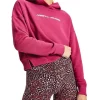 Discount 😀 Tommy Hilfiger Sport Cool Logo Hoody Crimson Pink ✨