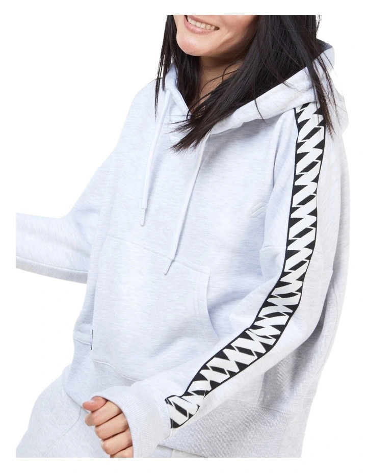 Coupon π₯° Superdry Code Logo Tape Crop Hoodie Ice Marle 𧨠- Image 7