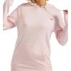 Discount ❤️ Ellesse Noreo Hooded Sweat Top Light Pink 🎉