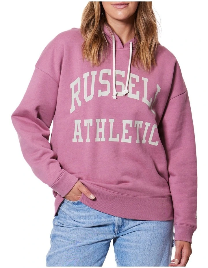 Hot Sale π€© Russell Athletic Track And Field Hoodie Mesa Rose π€© - Image 2