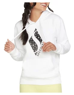 Best Pirce 🔥 Skechers Diamond Status Hoodie In White 🧨