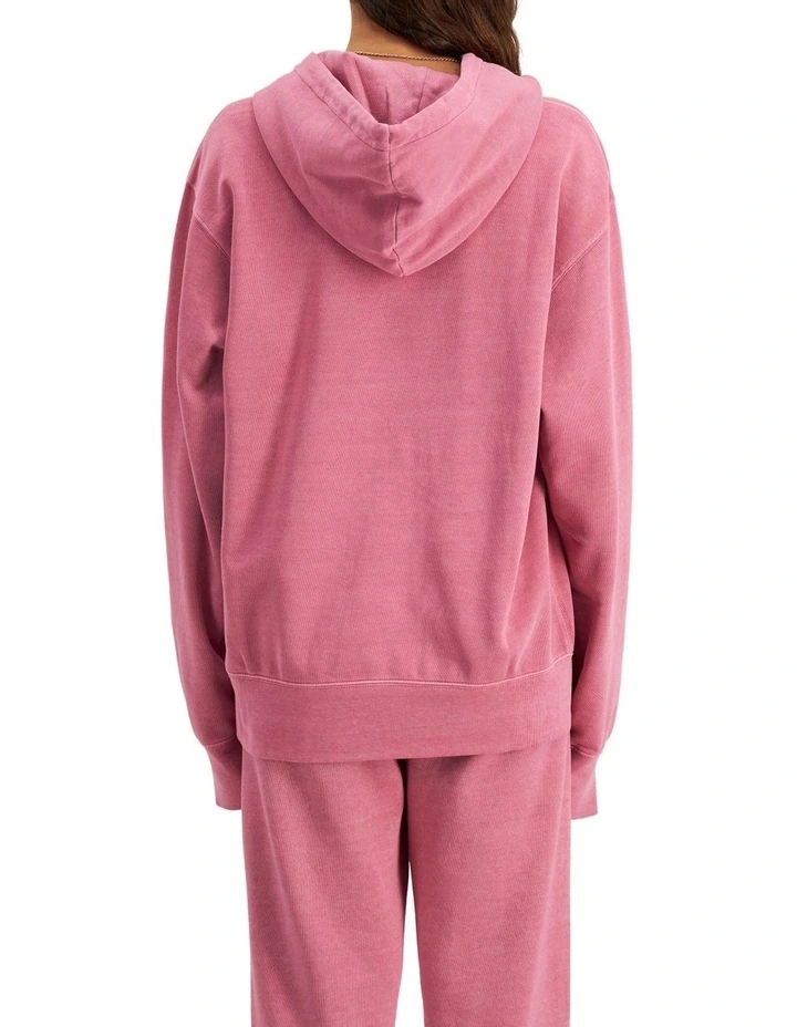 Cheap π Champion Vintage Dye Oversized Hoodie Terracotta Pink CTGVA1 π - Image 2