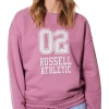 Best reviews of ⌛ Russell Athletic Move On Crew Sweat Mesa Rose 🧨