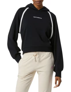 Best reviews of π New Balance Athletics Amplified Fleece Hoodie Black π