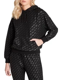 Flash Sale π₯° Rockwear Walk The Line Monogrammed Hoodie In Black π