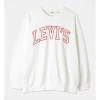 Wholesale 😉 Levi's Graphic Prism Crew Sweater In White ✔️