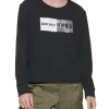 Best deal 🎉 DKNY 1989 Sequin Sweatshirt Black ⌛