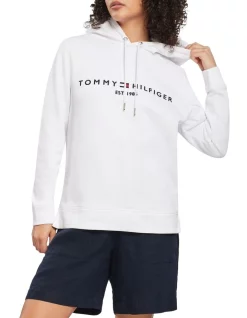New 😉 Tommy Hilfiger Heritage Hilifger Hoodie White 🥰