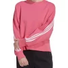 Best reviews of ❤️ Adidas Sportswear Future Icons 3-Stripes Sweatshirt In Pulse Magenta 🎉