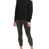 Promo 🥰 DKNY Cut Out Shoulder Sweater Black 💯