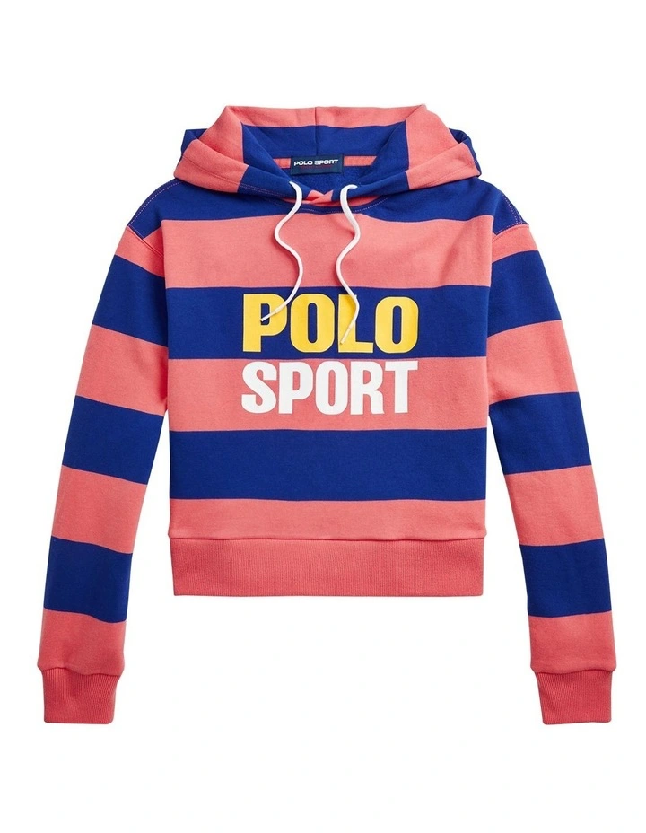 Brand new β¨ Polo Ralph Lauren Polo Sport Oversized Fleece Hoodie In Multi π€© - Image 4