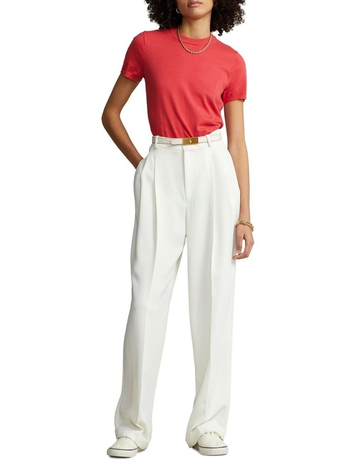 Deals π Polo Ralph Lauren Cotton-Blend Short-Sleeve Sweater In Red π€© - Image 3