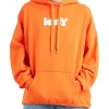 Cheapest 🥰 Levi's Prism Hoodie Orangeade 😀