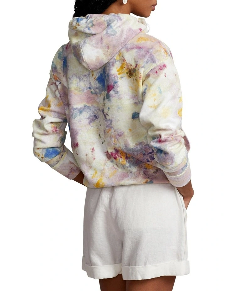 Hot Sale β€οΈ Polo Ralph Lauren Paint-Splatter Print Terry Hoodie In Multi π - Image 2