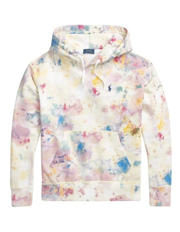 Hot Sale β€οΈ Polo Ralph Lauren Paint-Splatter Print Terry Hoodie In Multi π - Image 4