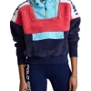 Best Sale 🤩 Polo Ralph Lauren Polo Sport Hybrid Quarter-Zip Hoodie In Multi ❤️