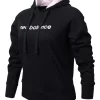 Outlet 👍 New Balance Logo Hoodie Black ✨