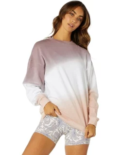 Best deal ⌛ L'URV Light Year Oversized Sweat Top Lilac ❤️