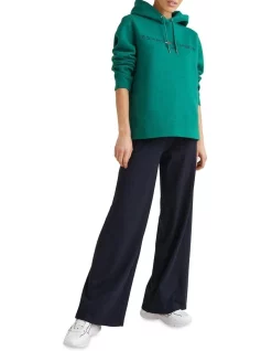 Best Pirce 🎁 Tommy Hilfiger Regular Hilfiger Hoodie In Emerald Green 💯