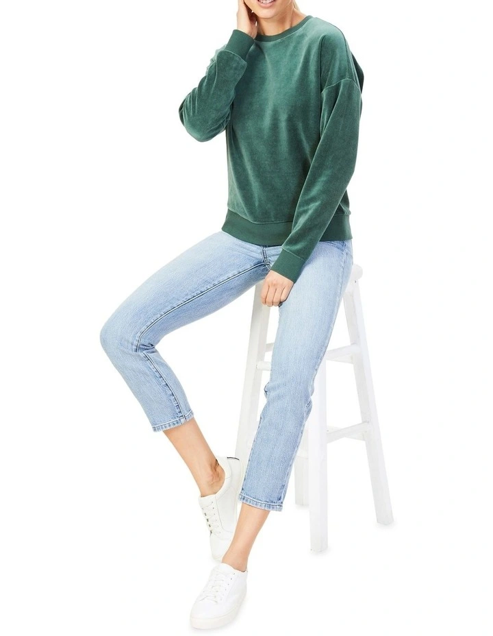 Discount β€οΈ French Connection Velour Sweat Top π - Image 2