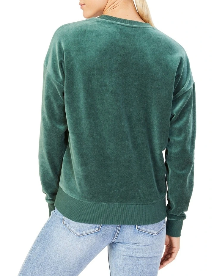 Discount β€οΈ French Connection Velour Sweat Top π - Image 3