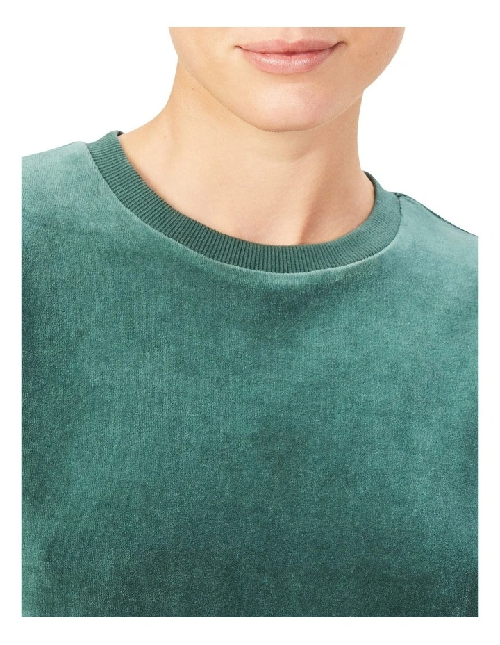 Discount β€οΈ French Connection Velour Sweat Top π - Image 4