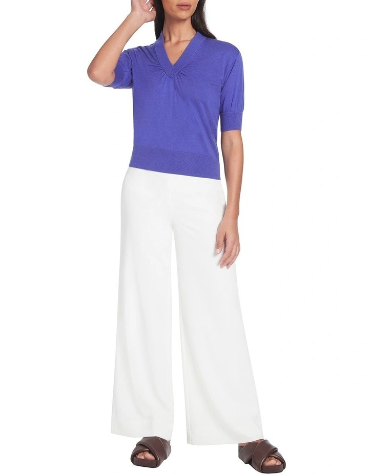 Discount π David Lawrence Nuala V Neck Knit In Baja π - Image 2