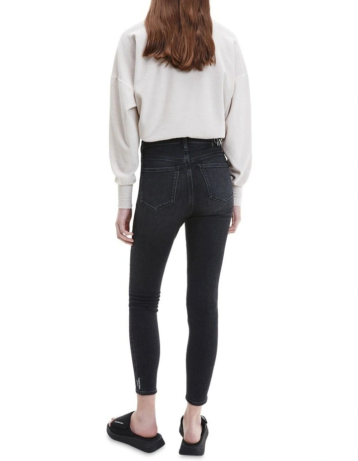 Best deal π Calvin Klein π Jeans Monogram Towelling Sweatshirt In Eggshell White π€© - Image 4