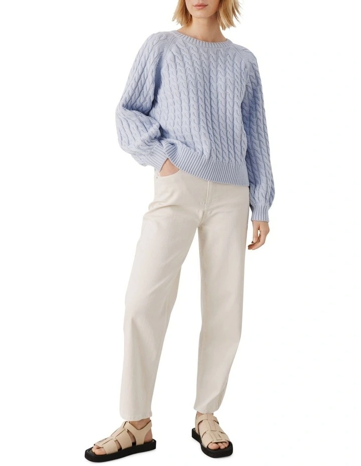 Discount π Part Two Nalinepw Pullover Jumper Heather Blue π