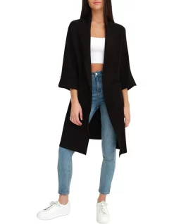 Wholesale π Belle & Bloom Hold The Line Black π§₯ Coatigan β