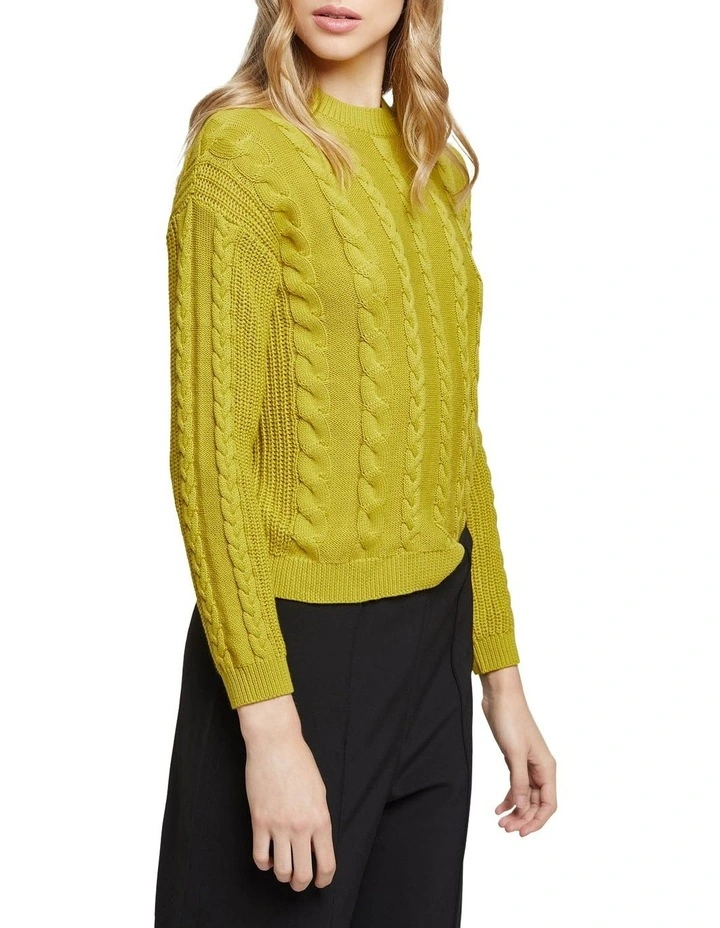 Top 10 β Oxford Kiki Cotton Cable Knit Acid π - Image 2