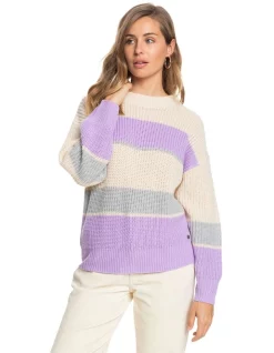 Deals 👍 Roxy Little Good Day Jumper Tapioca Multi 🛒